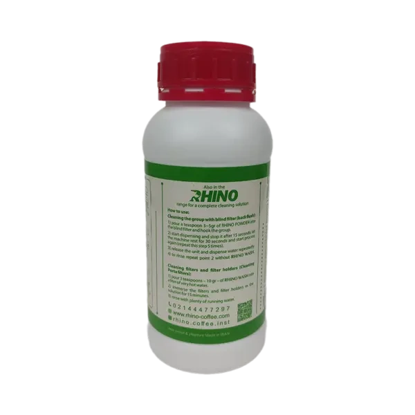 پودر شستشو دستگاه اسپرسو ساز راینو پودر بک واش