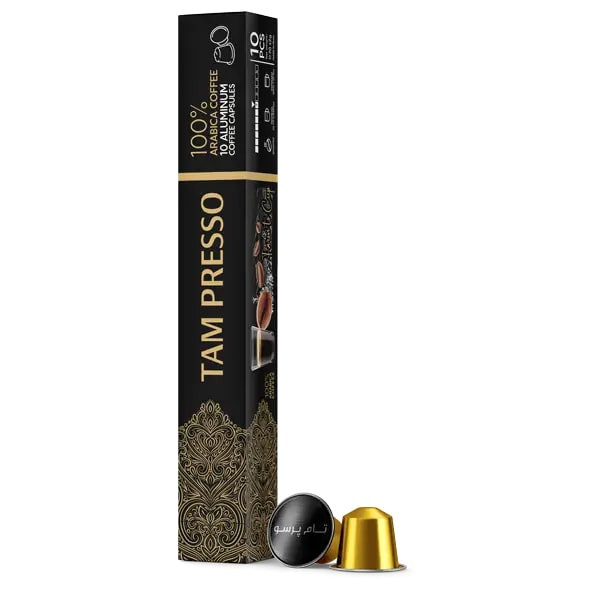 کپسول طلایی ۱۰۰% عربیکا تامپرسو
