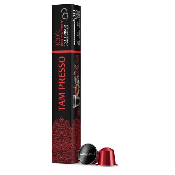 کپسول قرمز ۱۰۰% روبوستا تامپرسو