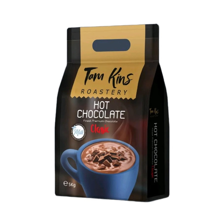 پودر شکلات داغ 70% تام کینز 5 کیلوگرمی
